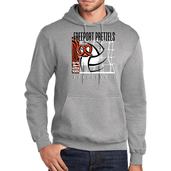 Freeport Boys VB 2026 Logo 1 - Tall Core Fleece Pullover Hooded Sweatshirt Thumbnail