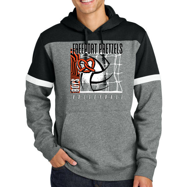 Freeport Boys VB 2026 Logo 1 - Drive Fleece Colorblock Hoodie Thumbnail