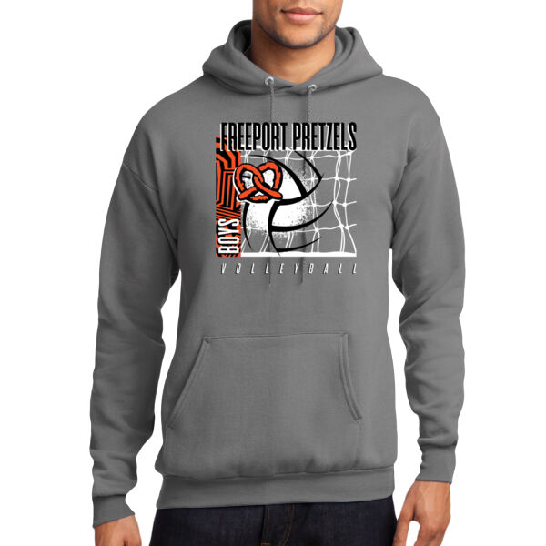 Freeport Boys VB 2026 Logo 1 - Core Fleece Pullover Hooded Sweatshirt Thumbnail