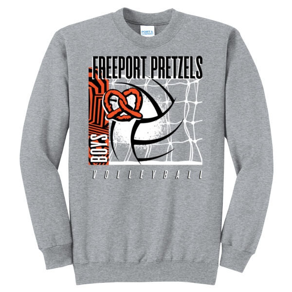 Freeport Boys VB 2026 Logo 1 - Core Fleece Crewneck Sweatshirt Thumbnail
