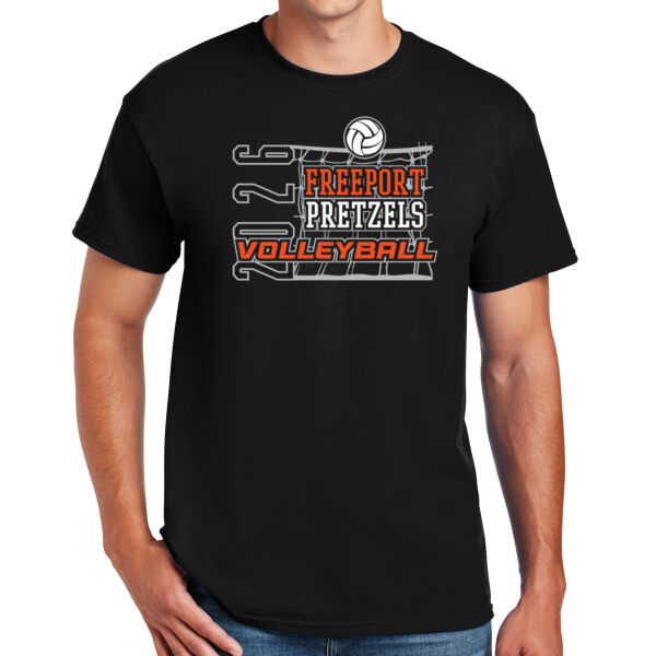 Freeport Boys VB 2026 Logo 2 - DryBlend ® 50 Cotton/50 Poly T Shirt Thumbnail