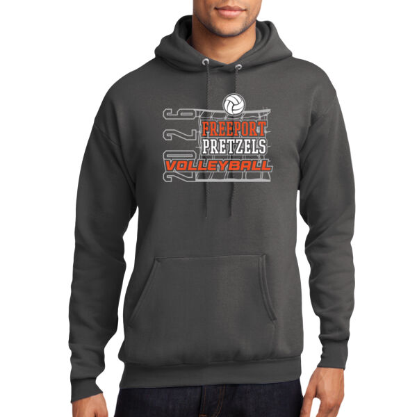 Freeport Boys VB 2026 Logo 2 - Core Fleece Pullover Hooded Sweatshirt Thumbnail