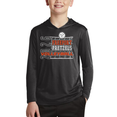 Freeport Boys VB 2026 Logo 2 - Youth PosiCharge ® Competitor Hooded Pullover Thumbnail