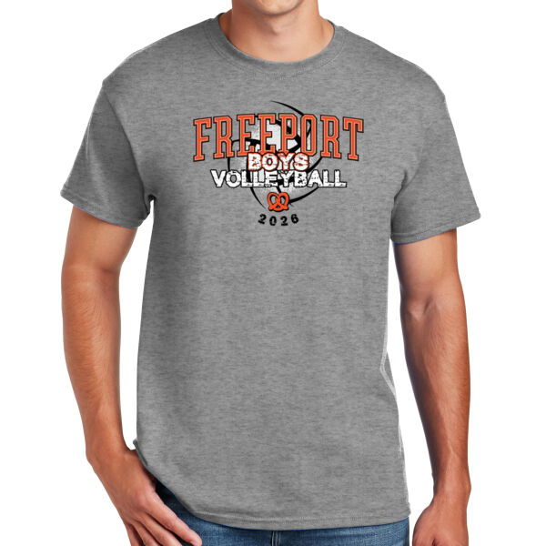 Freeport Boys VB 2026 Logo 3 - DryBlend ® 50 Cotton/50 Poly T Shirt Thumbnail
