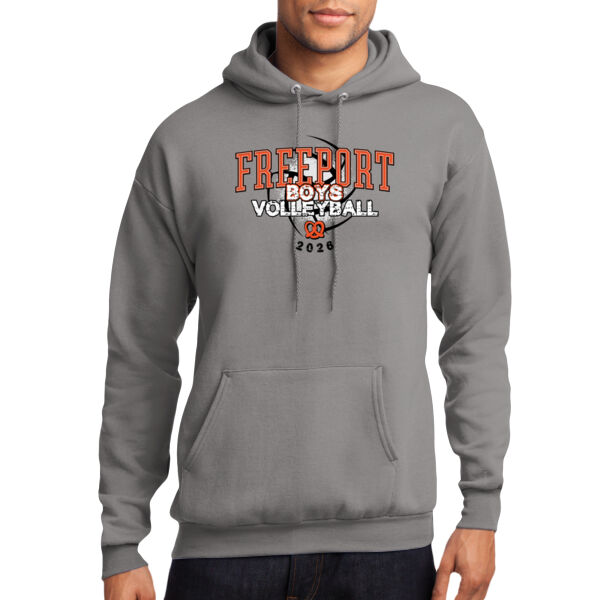 Freeport Boys VB 2026 Logo 3 - Core Fleece Pullover Hooded Sweatshirt Thumbnail