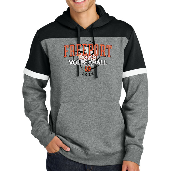 Freeport Boys VB 2026 Logo 3 - Drive Fleece Colorblock Hoodie Thumbnail