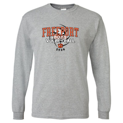 Freeport Boys VB 2026 Logo 3 - DryBlend® 50/50 Long Sleeve T-Shirt Thumbnail