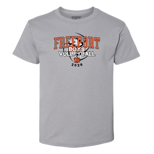 Freeport Boys VB 2026 Logo 3 - DryBlend® Youth T-Shirt Thumbnail