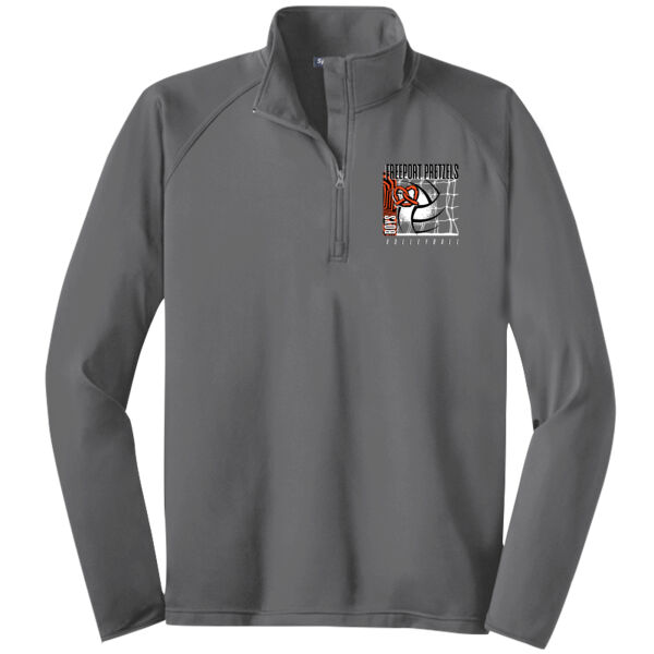 Freeport Boys VB 2026 Logo 1 - Tall Sport Wick ® Stretch 1/4 Zip Pullover Thumbnail