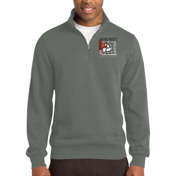 Freeport Boys VB 2026 Logo 1 - Tall 1/4 Zip Sweatshirt Thumbnail